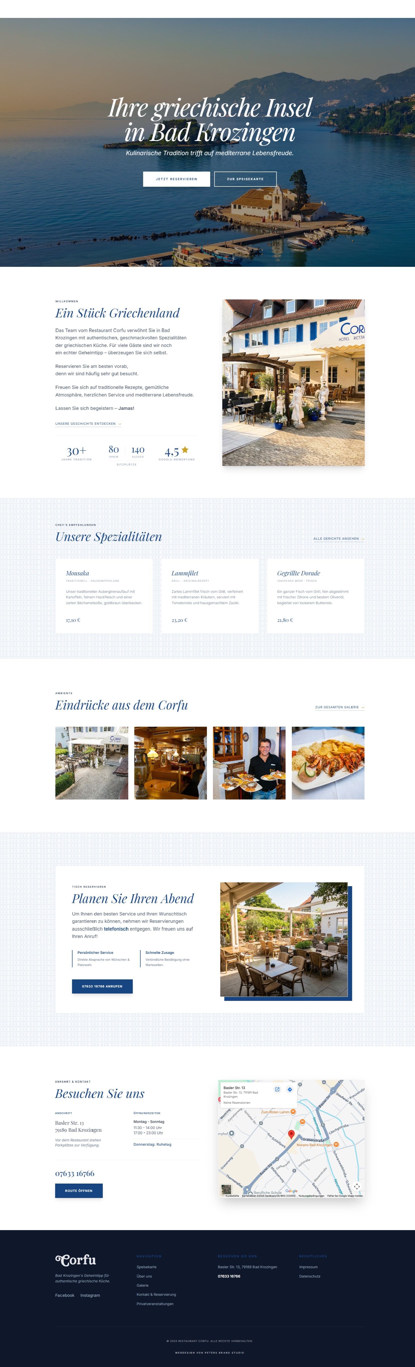 Website Corfu Bad Krozingen